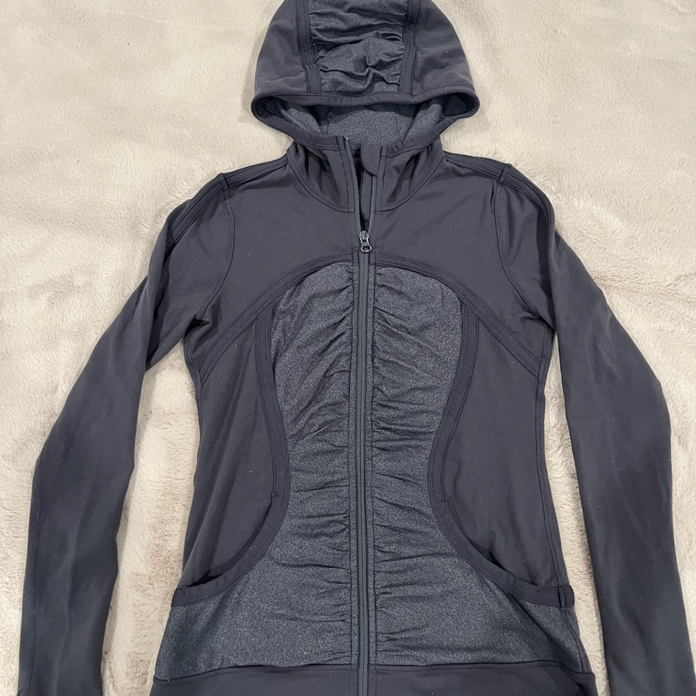 Gray Lululemon Zip Up